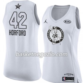 Canotte Donne Boston Celtics Al Horford 42 2018 All Star Jordan Brand Bianco Swingman